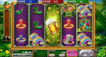 Golden Jar expanding Wild and respin feature
